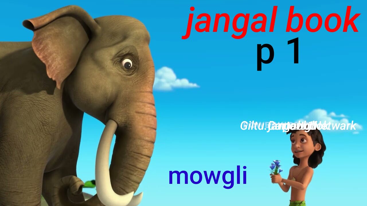 Jangale book mowgli cartoon p1