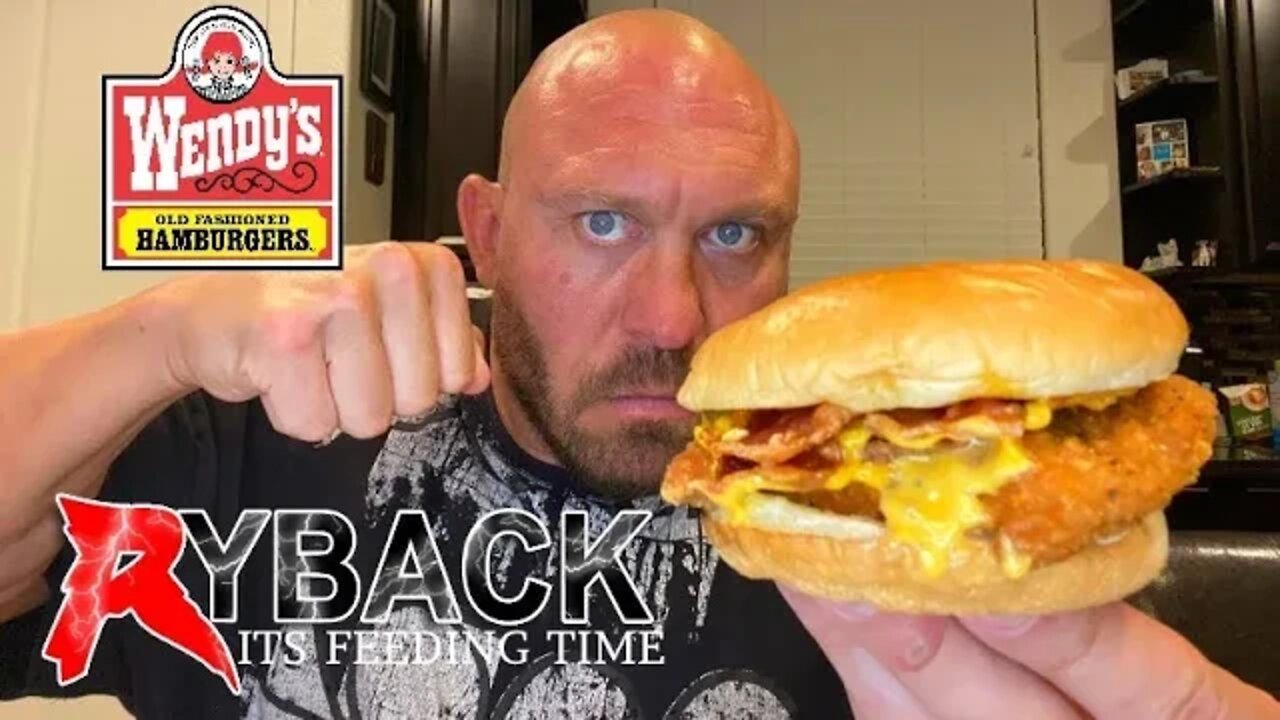 Wendy’s Spicy Chicken Bacon Cheese Sandwich Food Review WIth Ryback