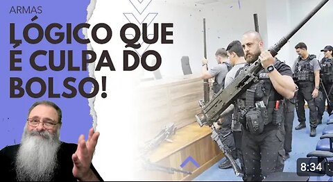 DESVIOS de ARMAS de MILITARES TRIPLICAM no GOVERNO LULA, mas FOLHA ACHA que PROBLEMA é BOLSONARO