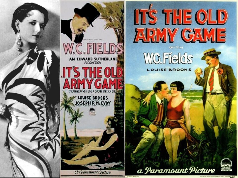 Wichita's Louise Brooks in "It's the Old Army Game" (1926)