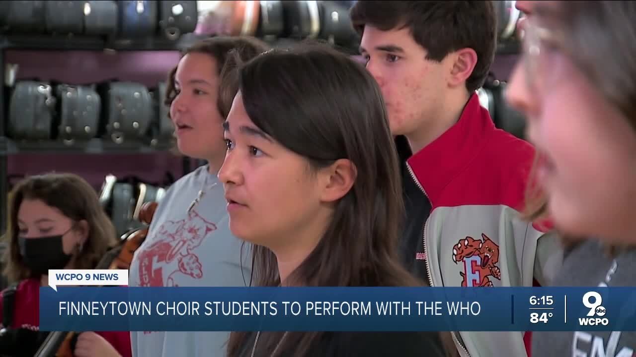 Finneytown choir students to perform with The Who in Cincinnati