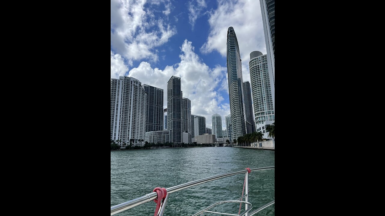 Miami Biscayne Bay Downtown Boat Ride