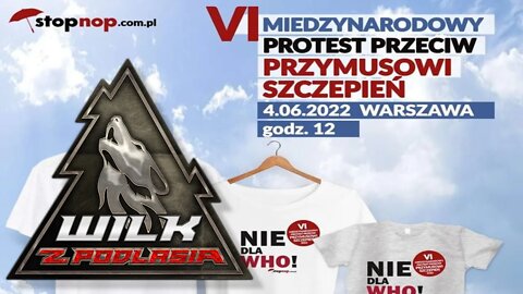 Protest przeciwko WHO VI Protest Przeciwko Przymusowi Szczepien