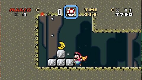 Vanilla Dome 3 | Moon Location | Super Mario World