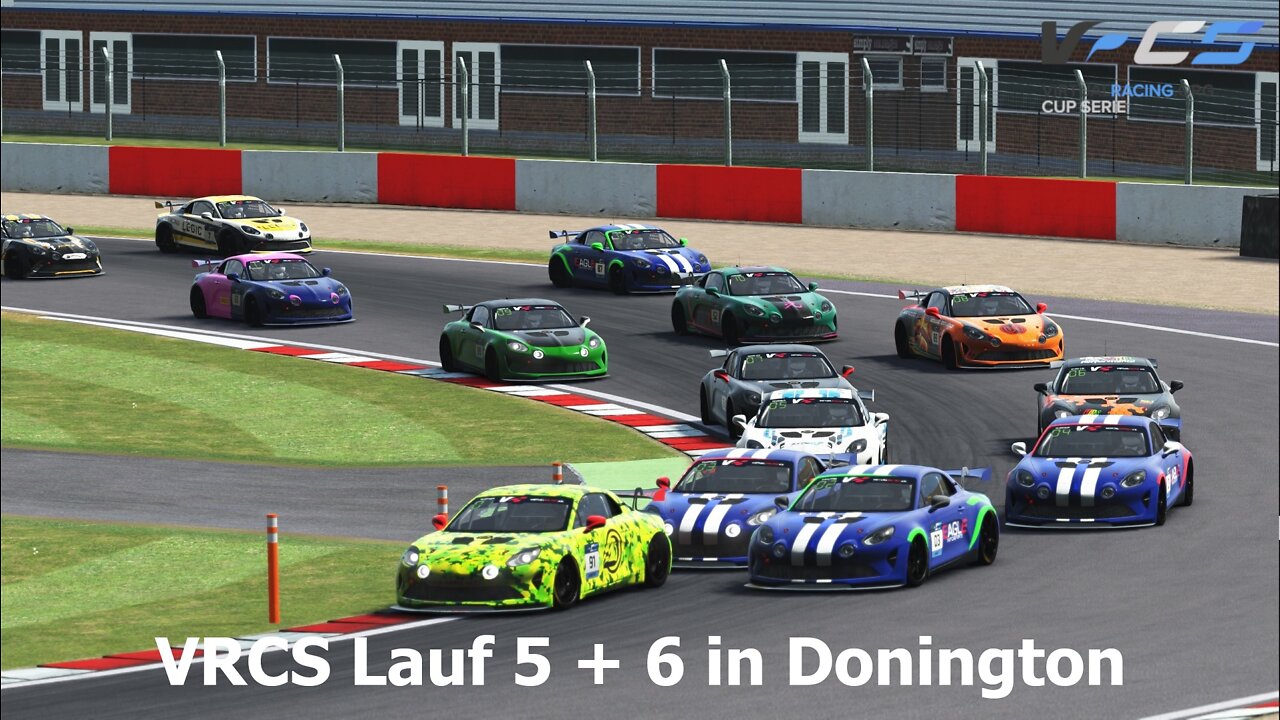 VRCS 2022 II: Rennen 5 + 6 in Donington