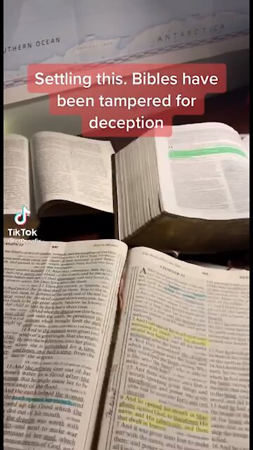 Bibles been tempered?