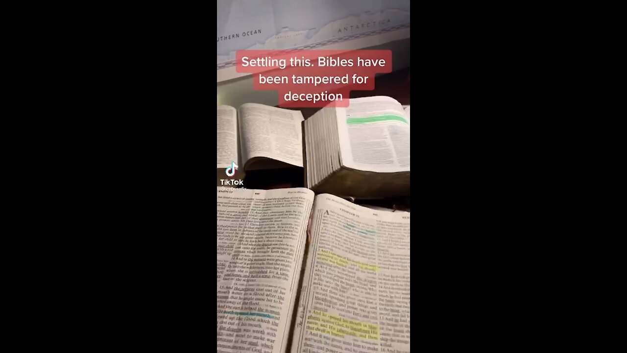 Bibles been tempered?