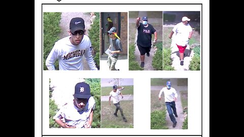 Video captures 2 home invasions targeting same family in Inkster; police searching for suspects