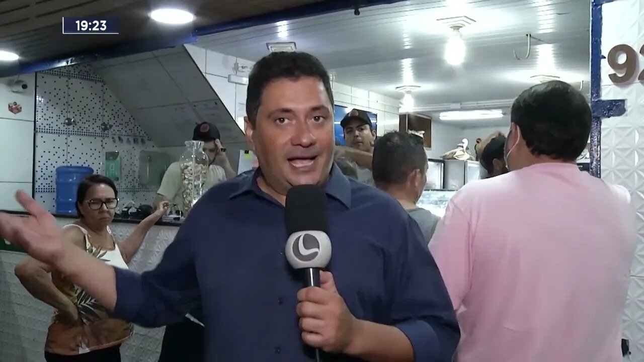 Sexta-feira, em GV: Não foi só o pescado que foi o mais procurado, os acompanhamentos também!