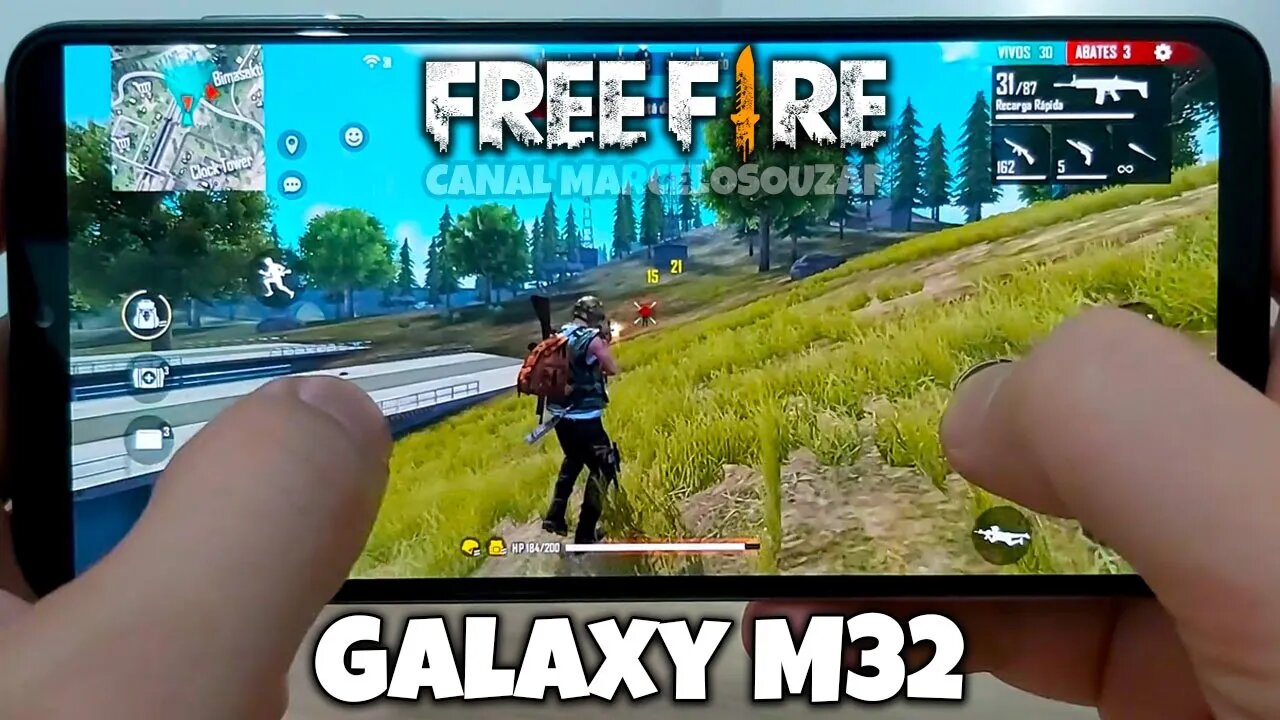 Samsung Galaxy M32 | Free Fire Gameplay