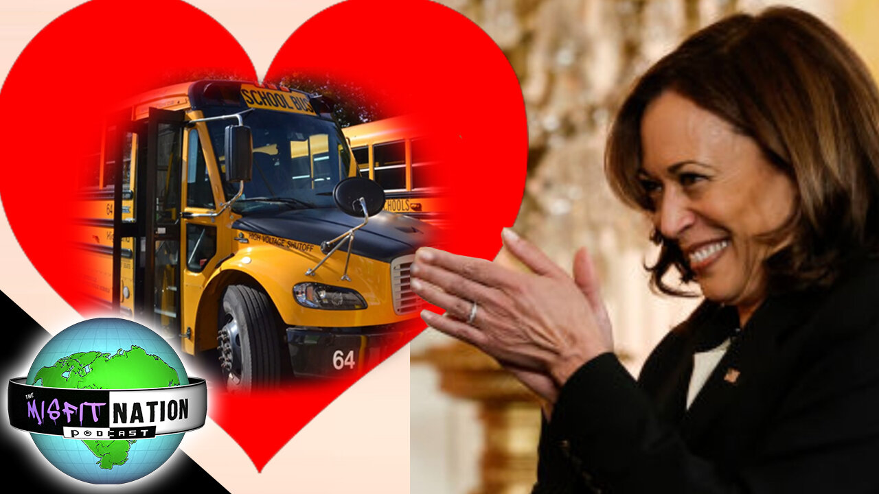 Kamala Harris Loves Yellow School Busses