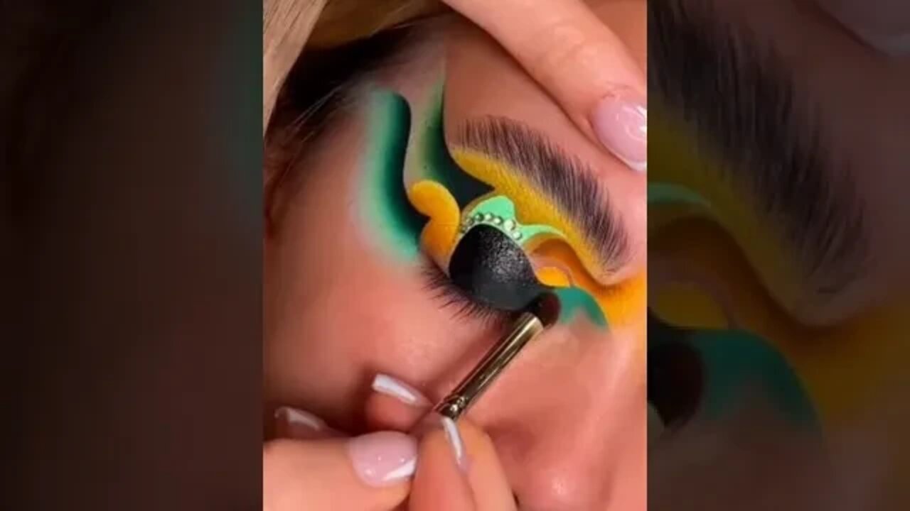 Part 2 Advance eye makeup tutorial / eye makeup series #shorts #eyemakeup #eyeshadowtutorial #eyes