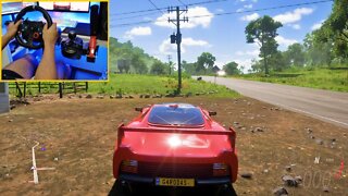 JAGUAR XJ220S TWR - FORZA HORIZON 5 - Steering Wheel + Shifter G29