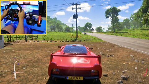 JAGUAR XJ220S TWR - FORZA HORIZON 5 - Steering Wheel + Shifter G29