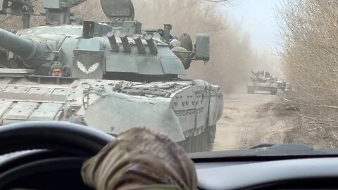 Powerful traffic in Kharkiv region