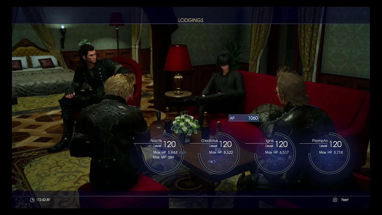 Clip: Final Fantasy 15 - 3x EXP to Max Level