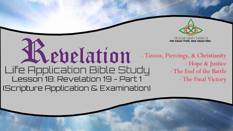 Lesson 18: Revelation 19