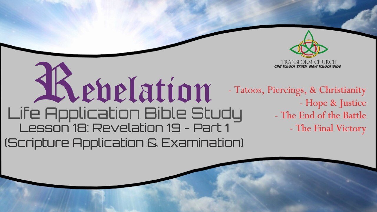 Lesson 18: Revelation 19