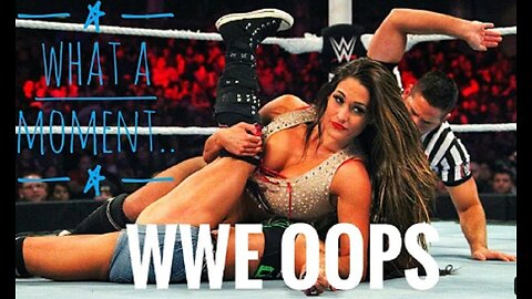 WWE Women Wrestler Oops Moments.