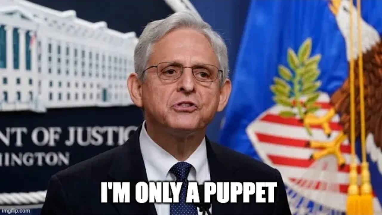 Puppet AG Garland Threatens Americans Who Question FBI Raid On Trump