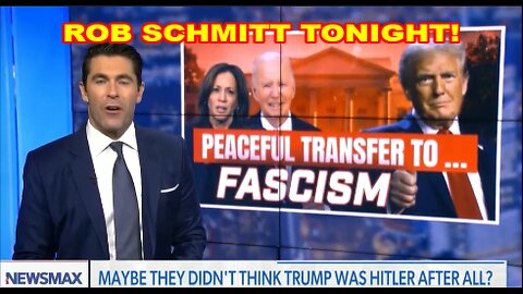 ROB SCHMITT TONIGHT PEACEFUL TRANSFER OF POWER