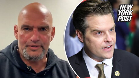 Sen. John Fetterman blasts Gaetz AG nomination as 'god-tier' trolling