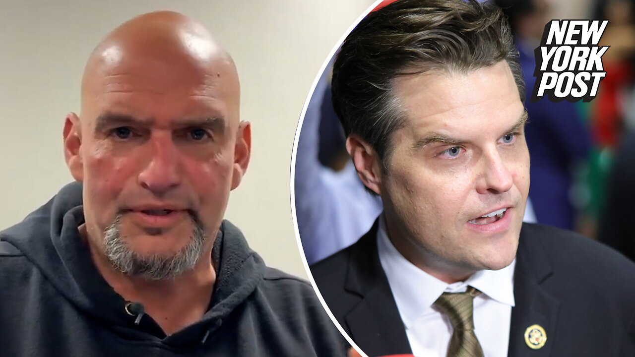 Sen. John Fetterman blasts Gaetz AG nomination as 'god-tier' trolling