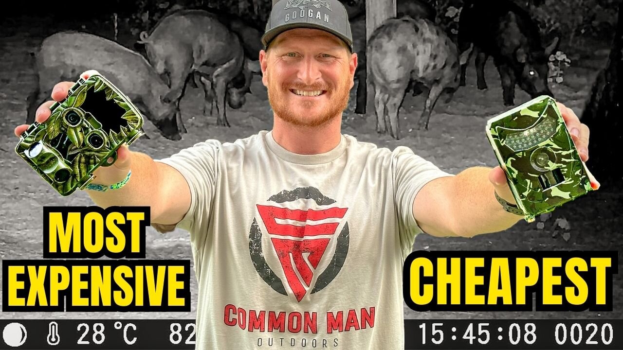 TEMU Most EXPENSIVE Trail Camera VS CHEAPEST TRAIL Cam! Can You Tell The Difference?