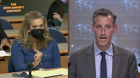 "That's not my question," reporter presses State Department official on the U.S. evacuation.