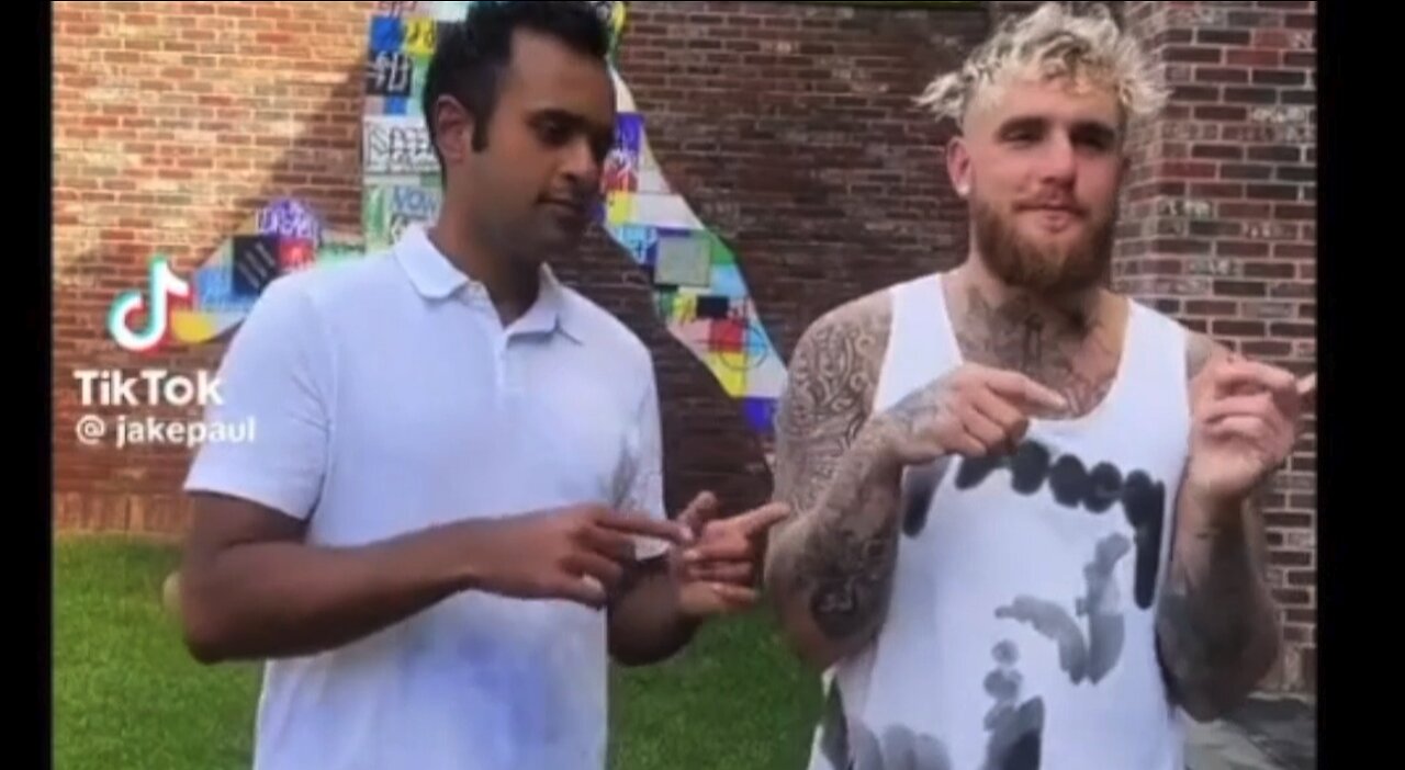 Vivek and Jake Paul's NUTTY Dance Showdown! Conservative TWINS lose they MINDS!