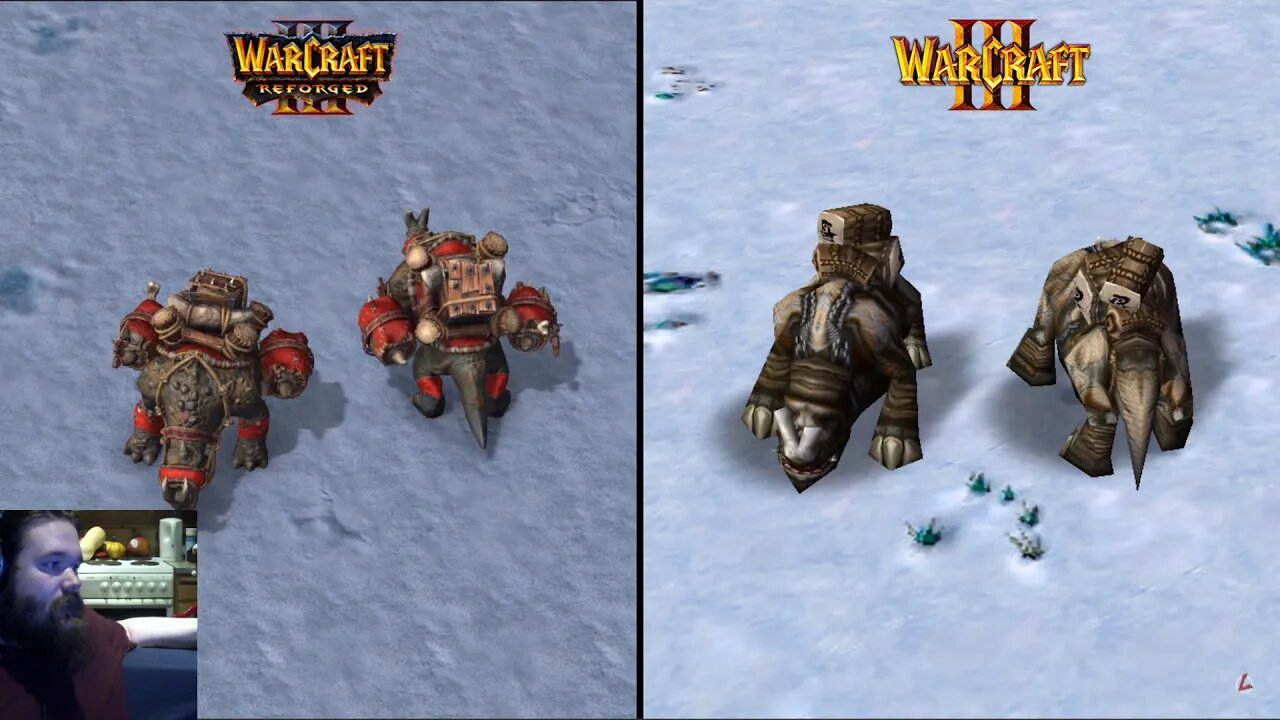 Frej & Firelord Reacts to Warcraft 3 Reforged Models: Orcs