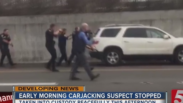 Carjacking Suspect Arrested on I-65S