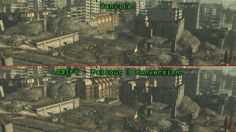 Fallout 3 Mods - LODIFY - Fallout 3 Conversion by Drarack - created by BlackBubble1