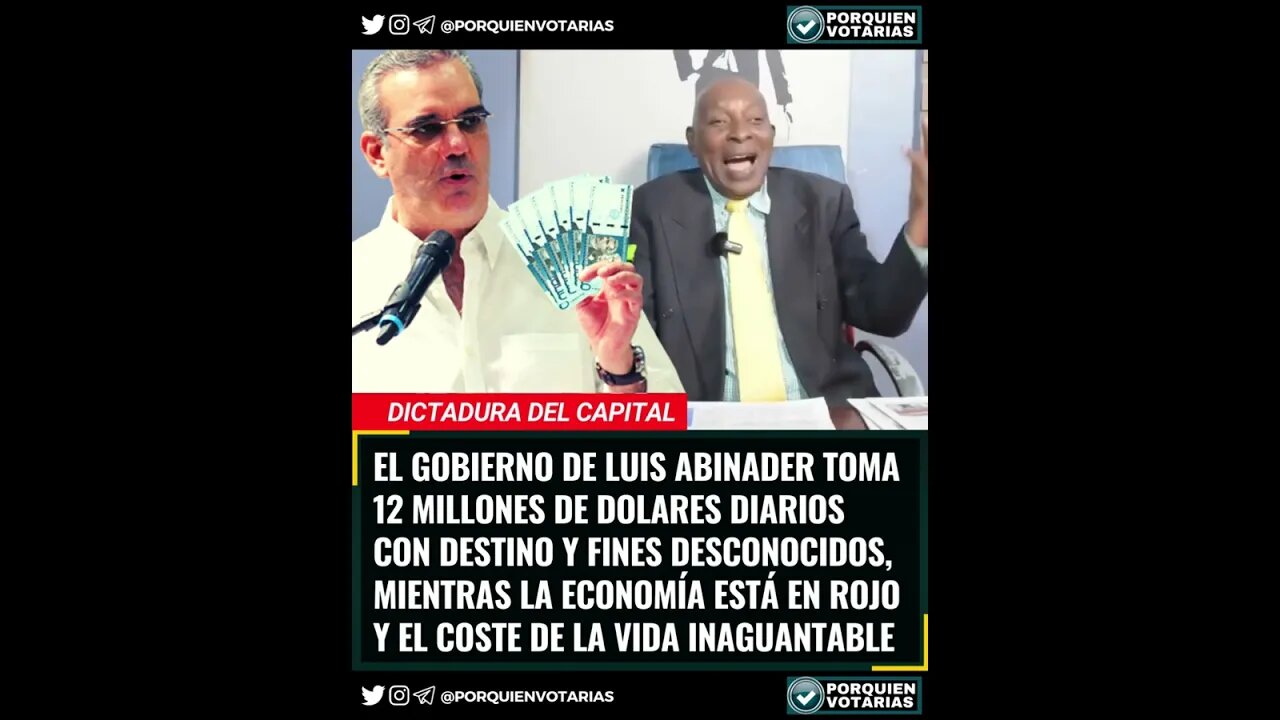 ⚡️EL DETERIORO TOTAL DE LA ECONOMÍA NACIONAL SERA UN GOLPE EN SECO PARA LOS DOMINICANOS