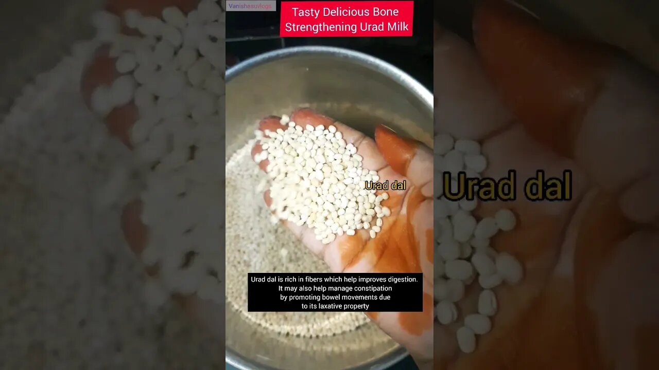 🌟Healthy Delicious Urad milk🌟👌#milk #beverage #drink #yummy #viral #1million #bonehealth #day29