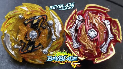HEAVEN JOKER .G.Op GOU vs NAKED LONGINUS .0T.Rs SEN - Beyblade Burst ベイブレードバースト
