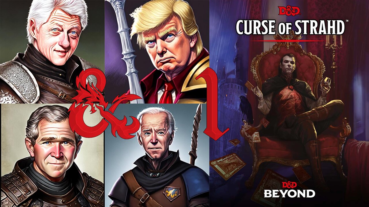 Presidential DnD - The Curse of Strahd - Episode 1: The Adventure Hook (ft. Ben Shapiro)