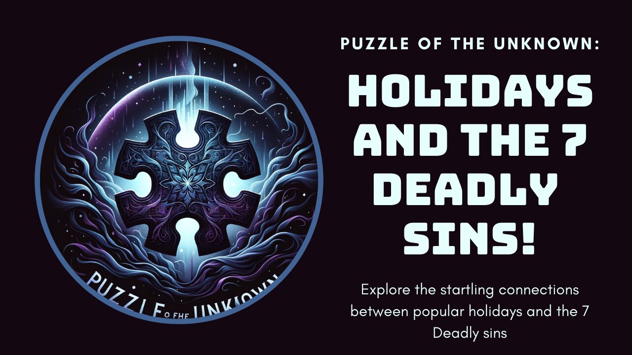 Popular Holidays And The 7 Deadly Sins!