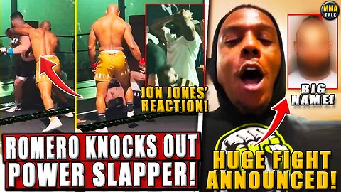 Yoel Romero KNOCKS OUT opponent in Dirty Boxing *JONES REACTS!* Hill vs. Prochazka at UFC 311! Merab