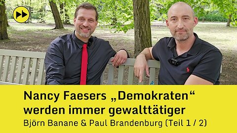 Nancy Faesers "Demokraten" werden immer gewalttätiger (Teil 1 / 2)@Paul Brandenburg🙈