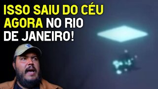 ISSO SAIU AGORA NO RIO DE JANEIRO! (UFOs, OVNIs, Extraterrestre, Discos voadores, Nave alienígena)