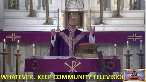 NCTV45 CATHOLIC MASS HOLY SPIRIT PARISH (ST MARY'S) NOON THURSDAY MARCH 31 2022