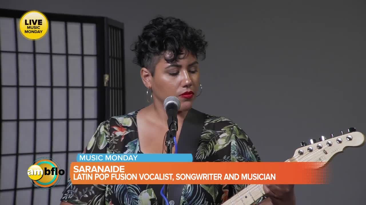 Music Monday - Latin pop fusion vocalist and songwriter Saranaide performs her song "Mi Voz" - Part 2