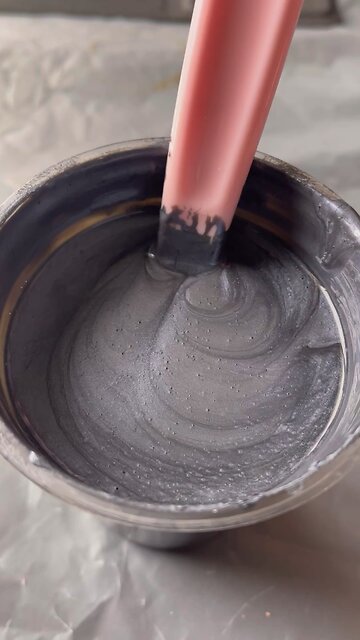 👀My New Favorite Color Combination #shorts #dutchpourconsistency #justpaintandwater #nosilicone