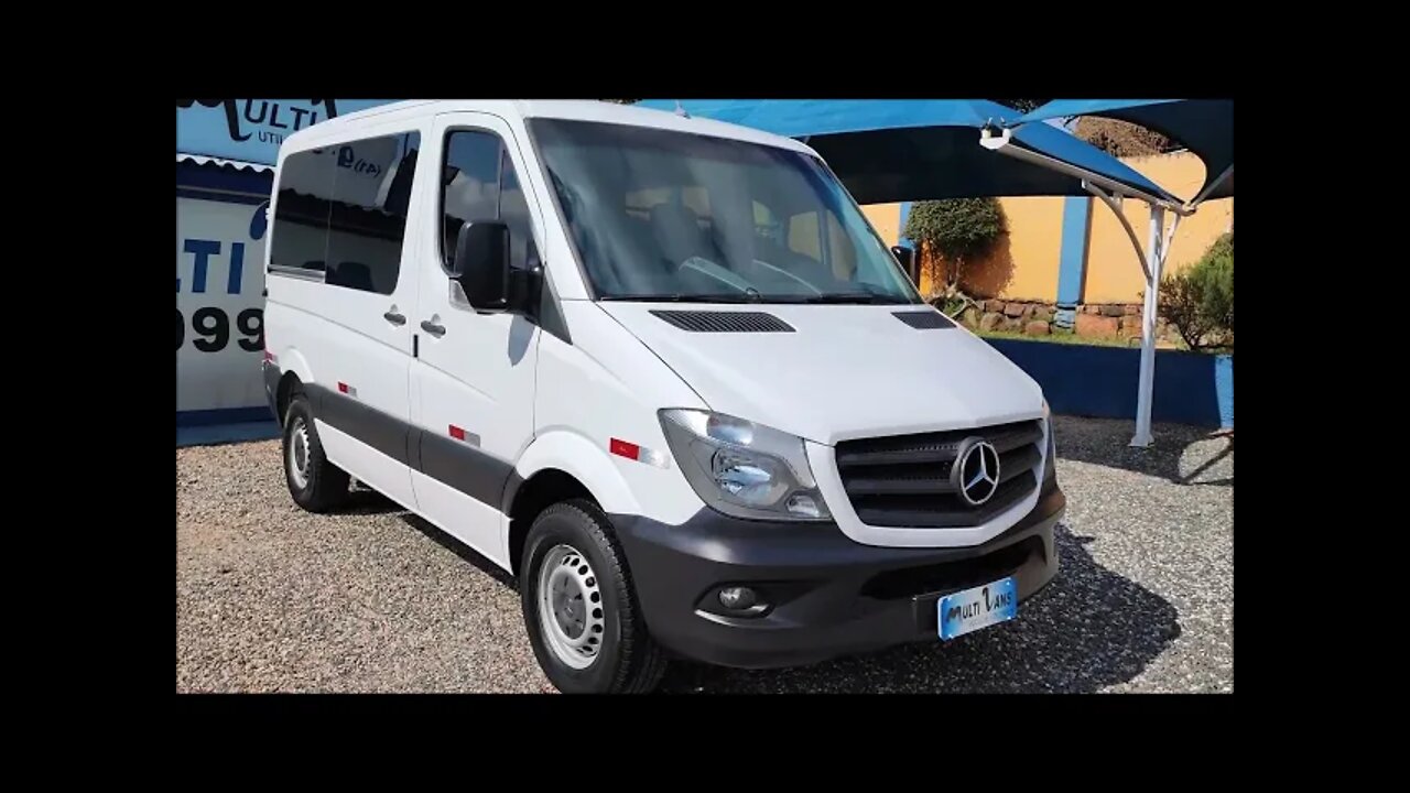 MERCEDES SPRINTER MISTA 2019 COM 9 LUGARES - WWW.MULTIVANS.COM.BR