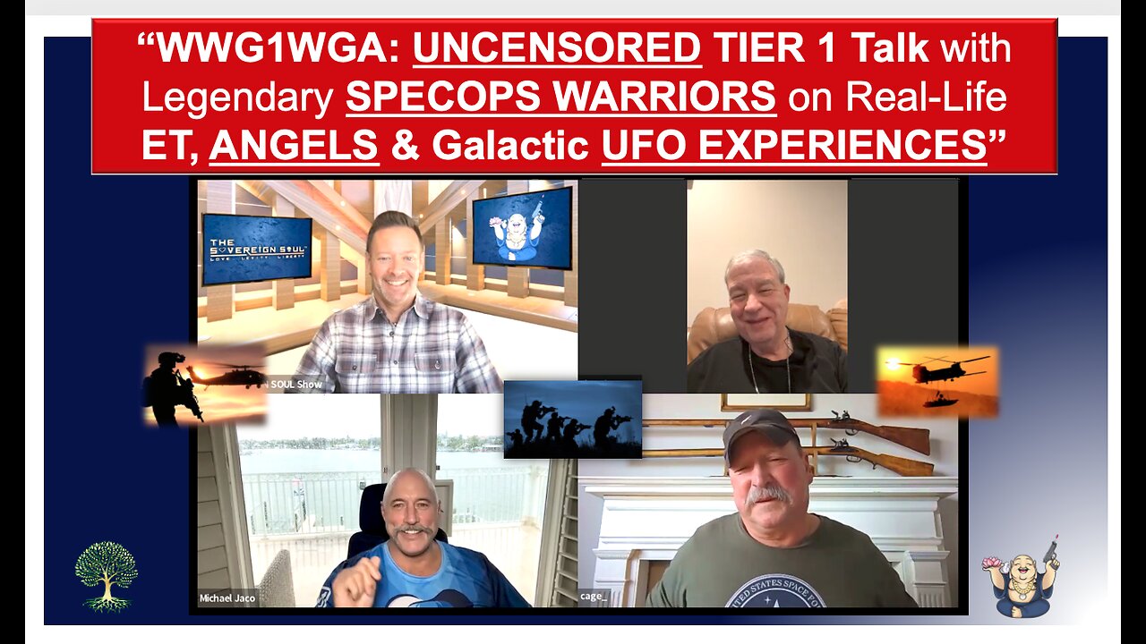 TIER 1 Talk: Real E.Ts UFO’s & Angels with SpecOps Vets Michael Jaco, Col. Sellers & Major O’Connor