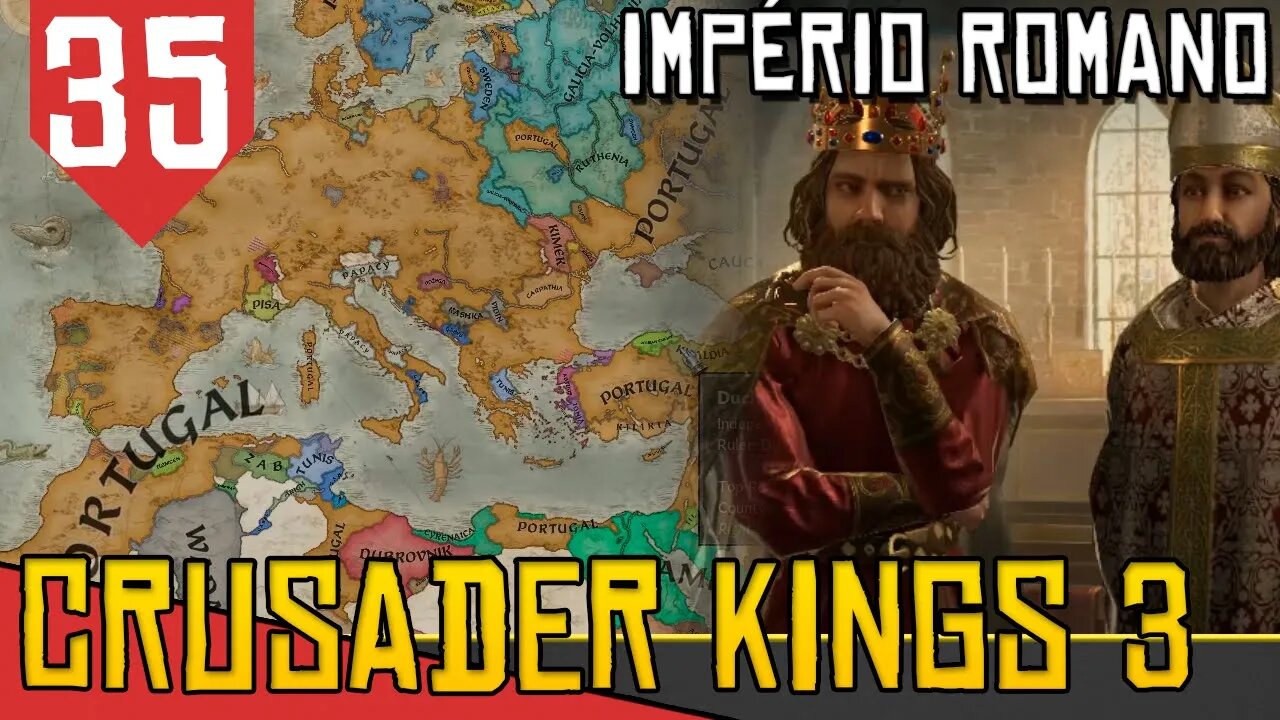 GLORIA ao SACRO IMPÉRIO ROMANO PORTUGUÊS! - Crusader Kings 3 Portugal #35 [Gameplay PT-BR]