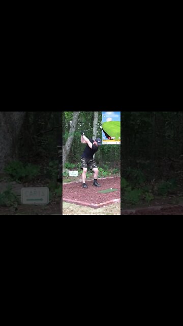 Hole 9 - Alnmouth Village GC #Shorts #Golf #GarminR10 #SimGolf #YoutubeShorts