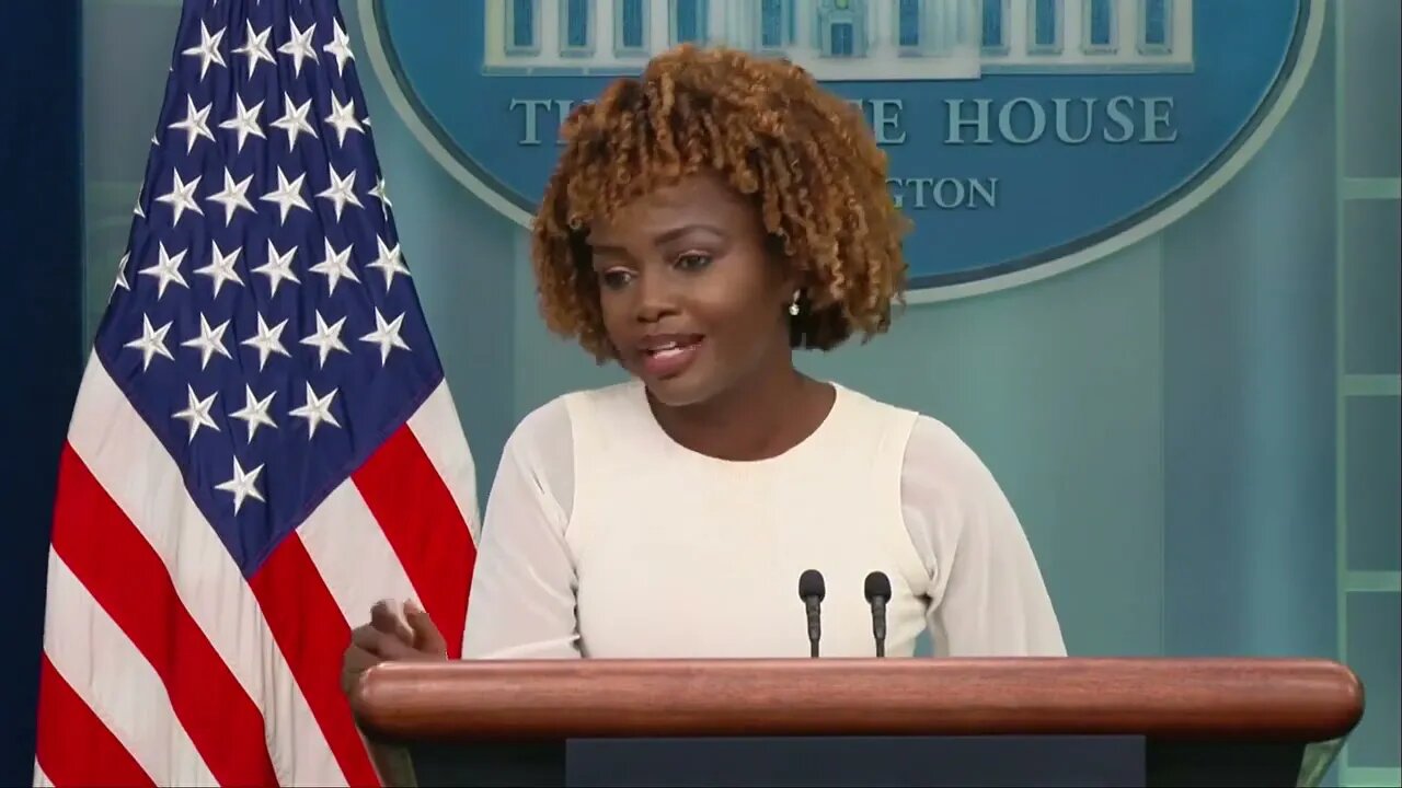 Karine Jean-Pierre Won't Say How Biden Feels About Nation's Capital Being Overrun By Crime