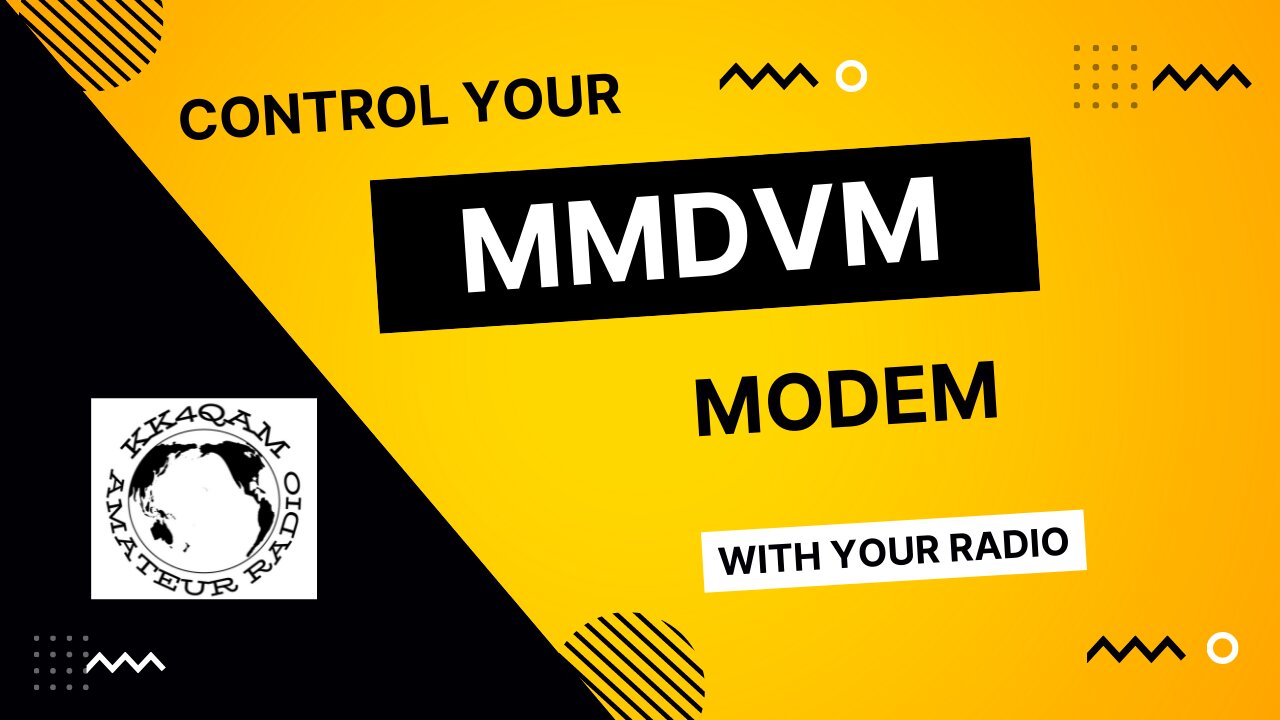 Control Your MMDVM Modem With Your Radio